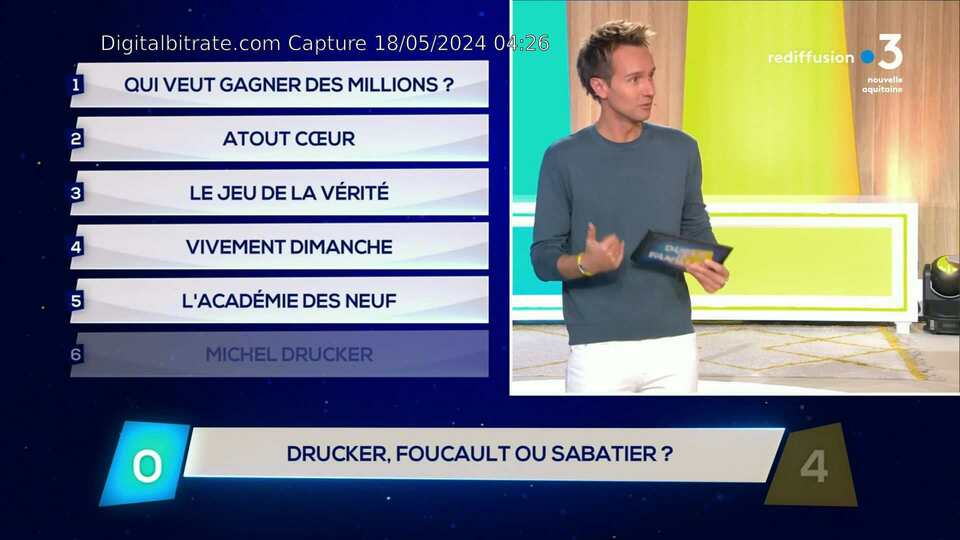 Capture Image France 3 Limousin HD FRF