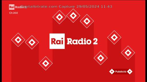 Capture Image Rai Radio 2 Visual CH40