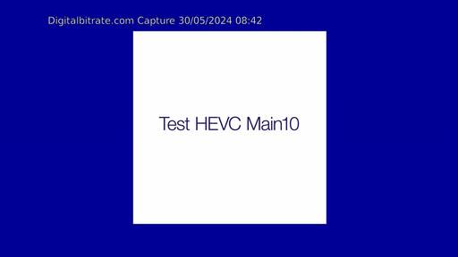 Capture Image Test HEVC Main10 CH41